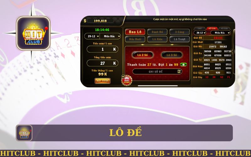 LÔ ĐỀ ONLINE XANH CHÍN TẠI HITCLUB